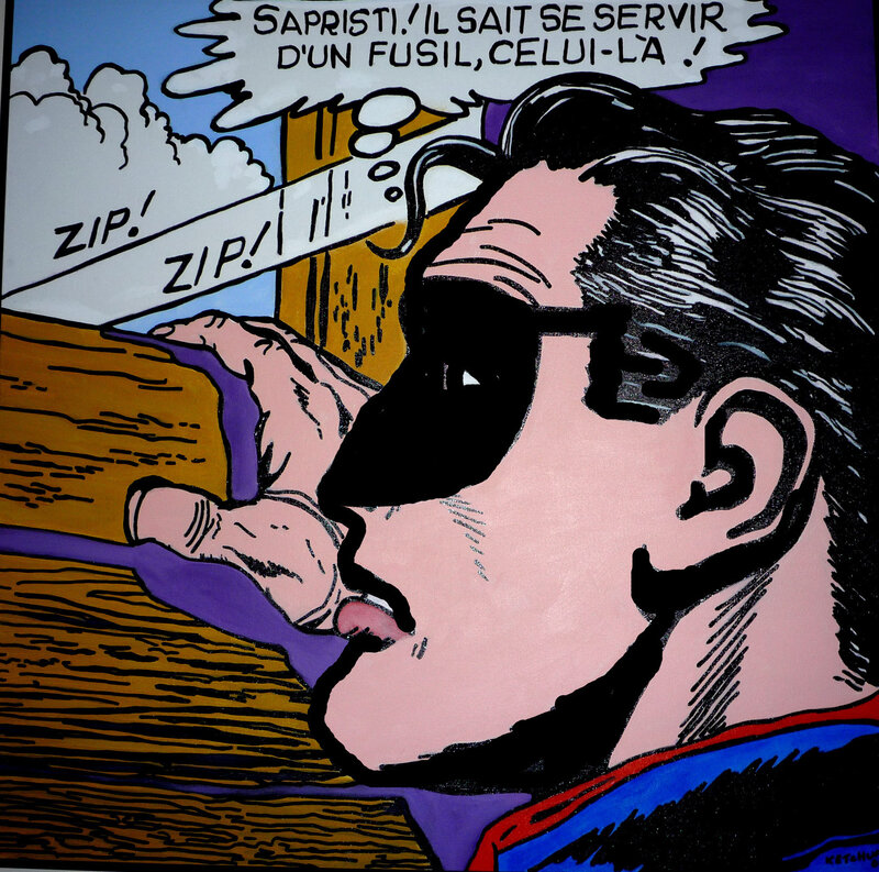Superman comic panel