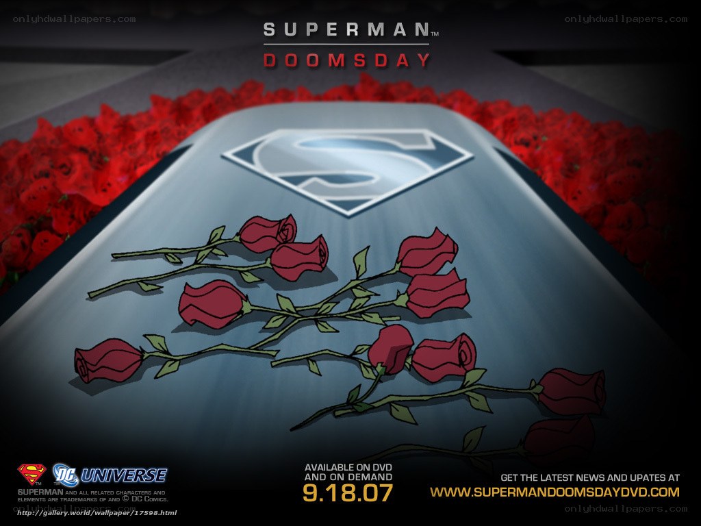 Superman Doomsday coffin