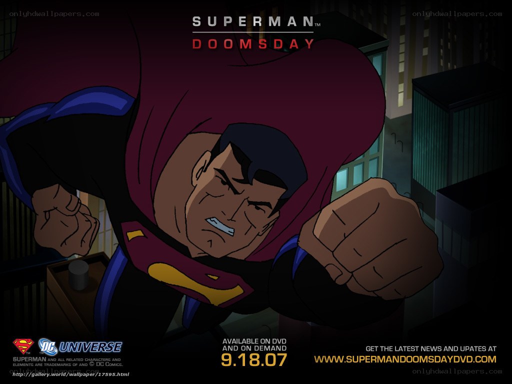 Superman Doomsday promo art