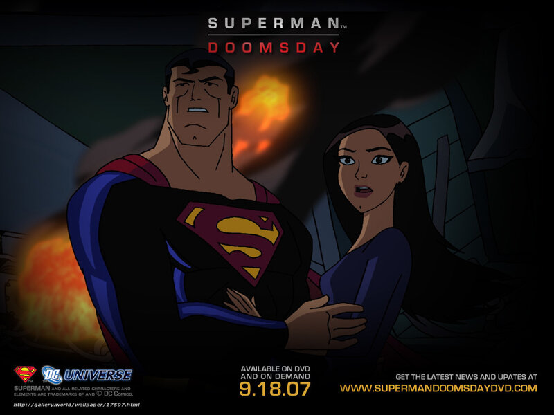 Superman Doomsday promotional art