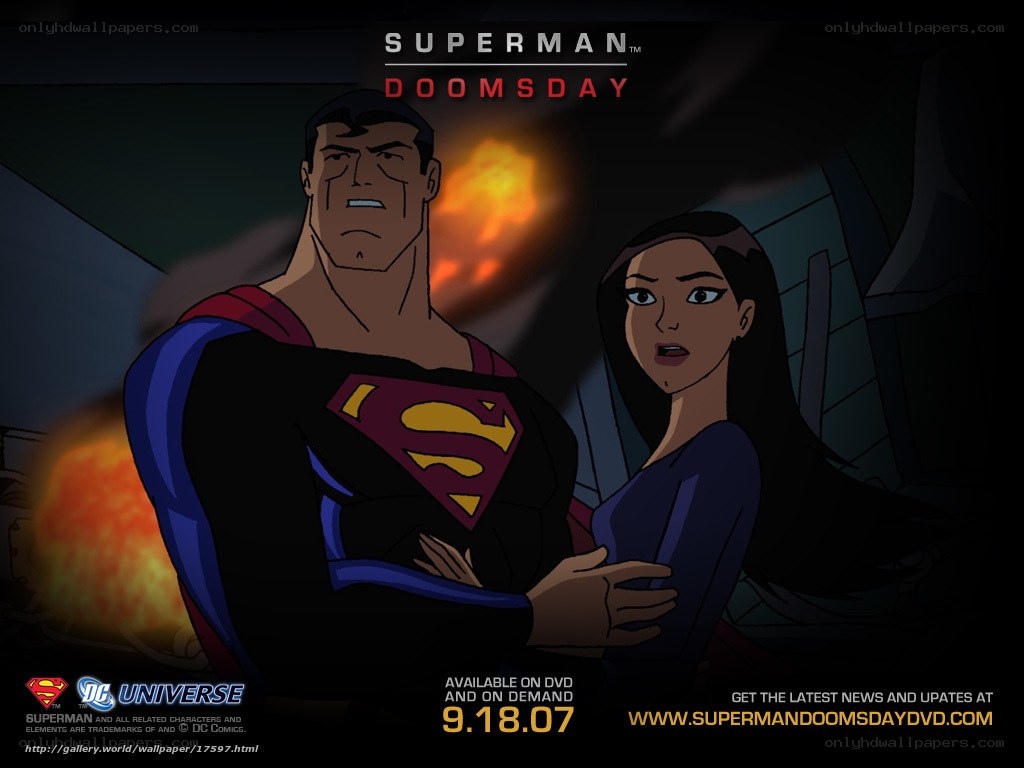 Superman Doomsday promotional art