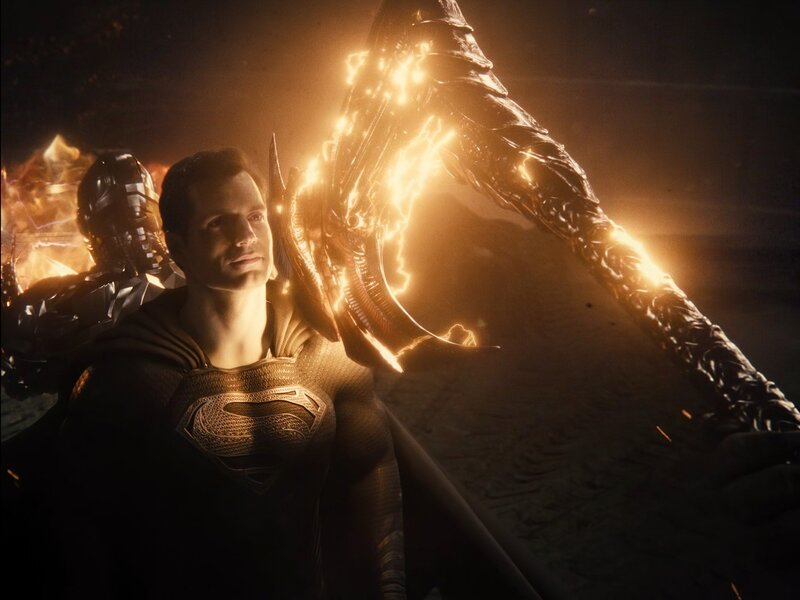 Superman Facing Alien