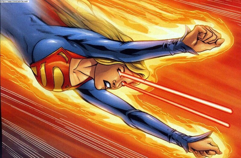 Superman Flying — Blue