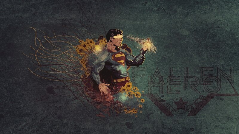 Superman in action