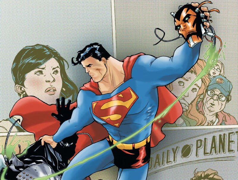 Superman in action