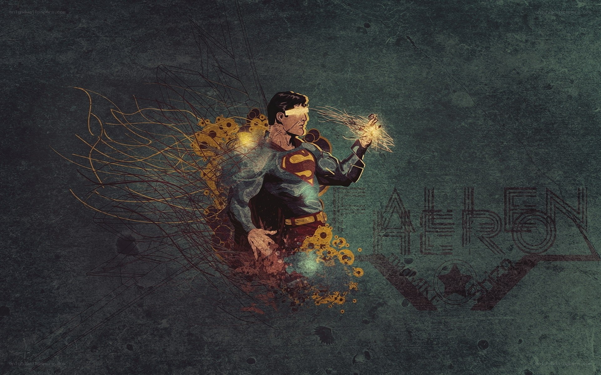 Superman in action