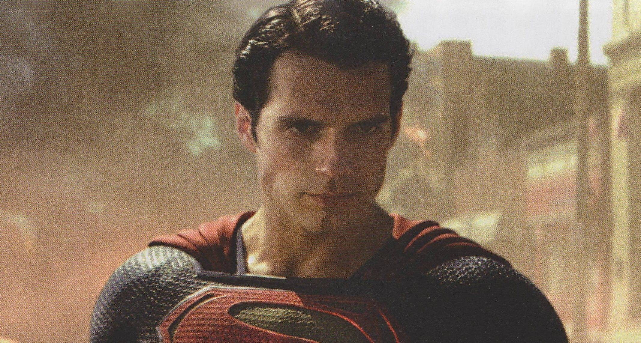 Superman in battle