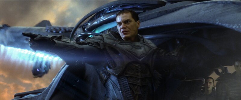 Superman in battle armor