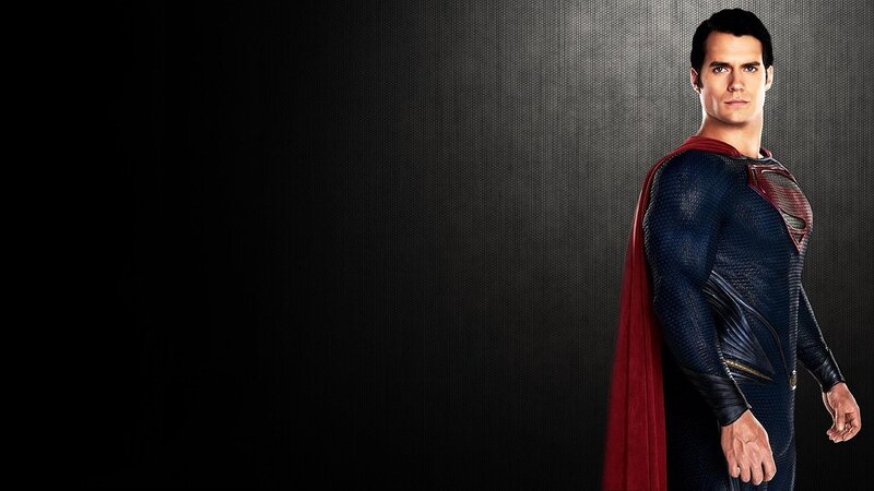 Superman in blue suit