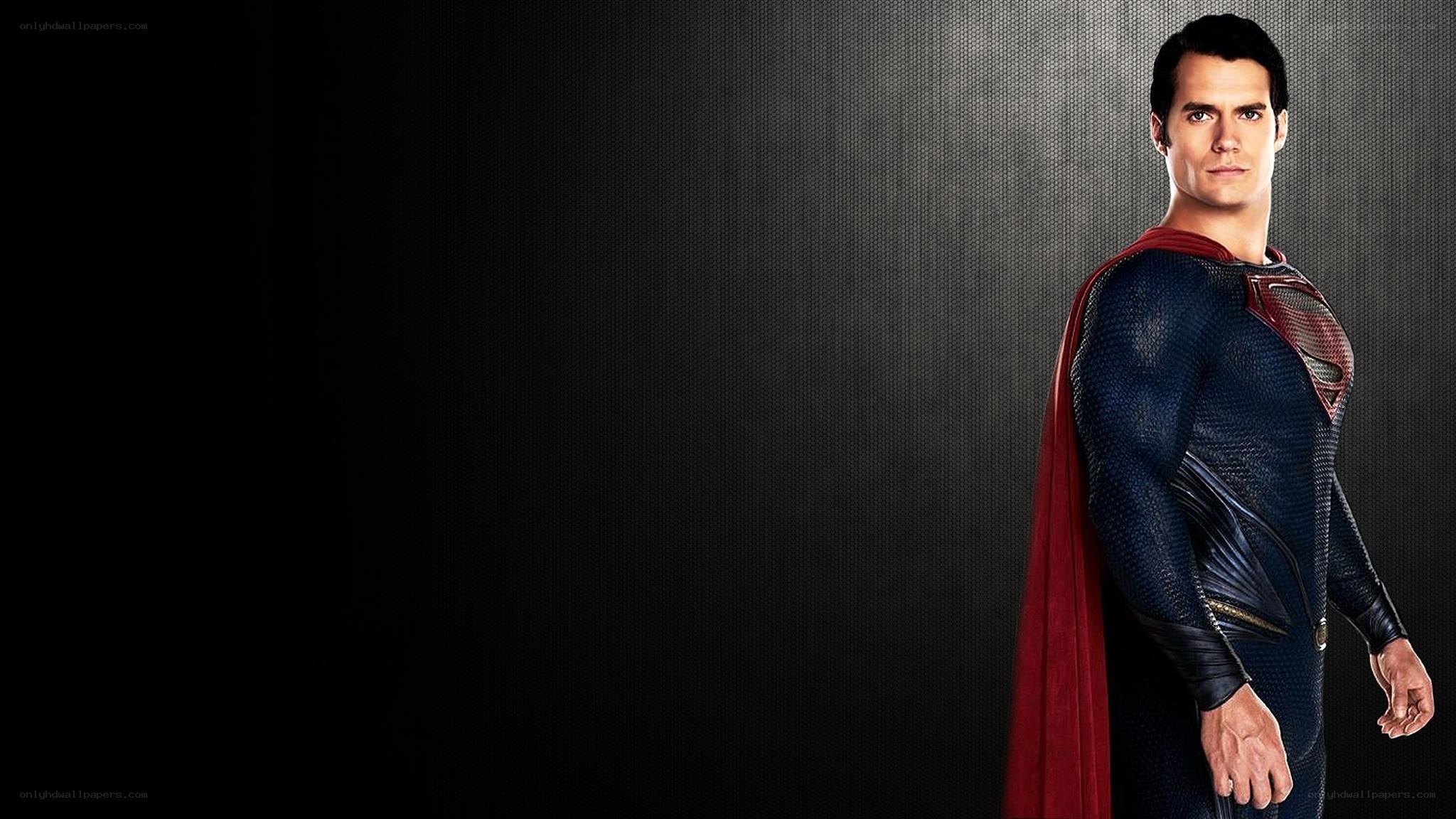 Superman in blue suit
