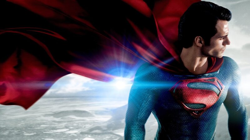 Superman in Blue Suit — Dramatic, Photograph, Cape