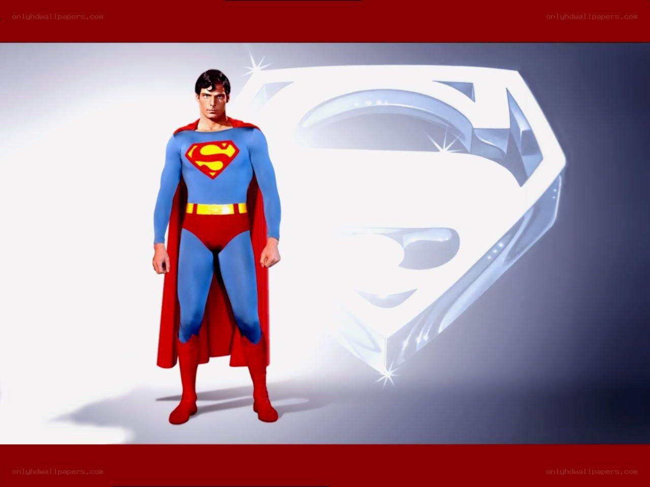 Superman in classic costume
