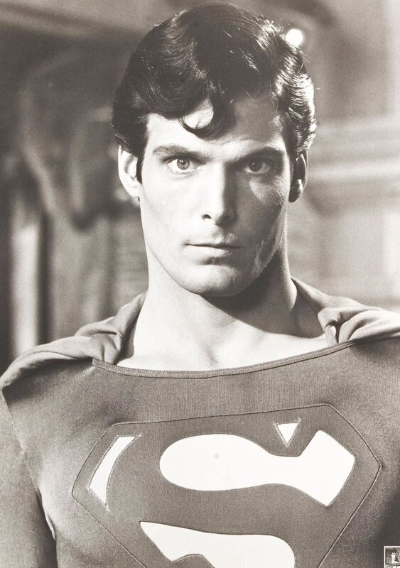 Superman in costume