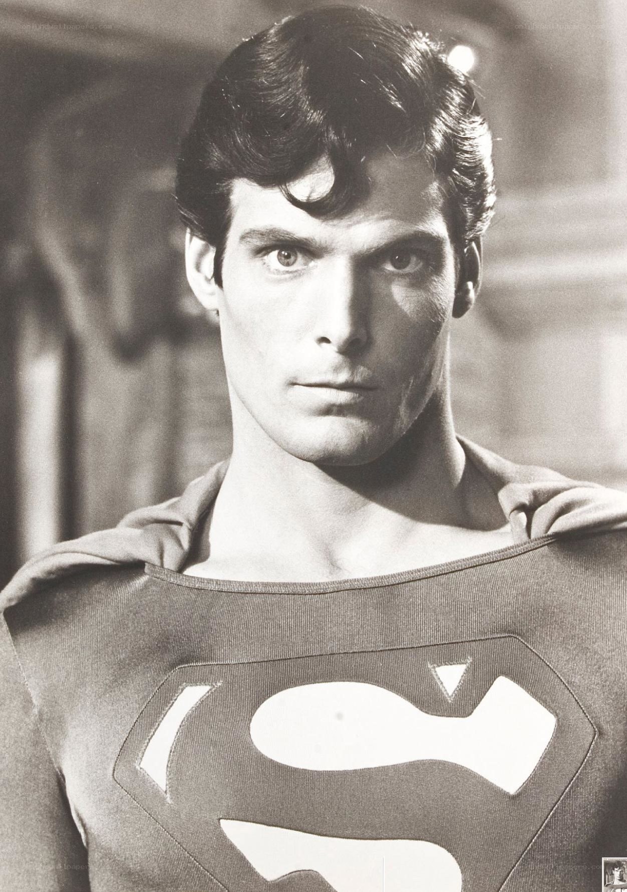 Superman in costume