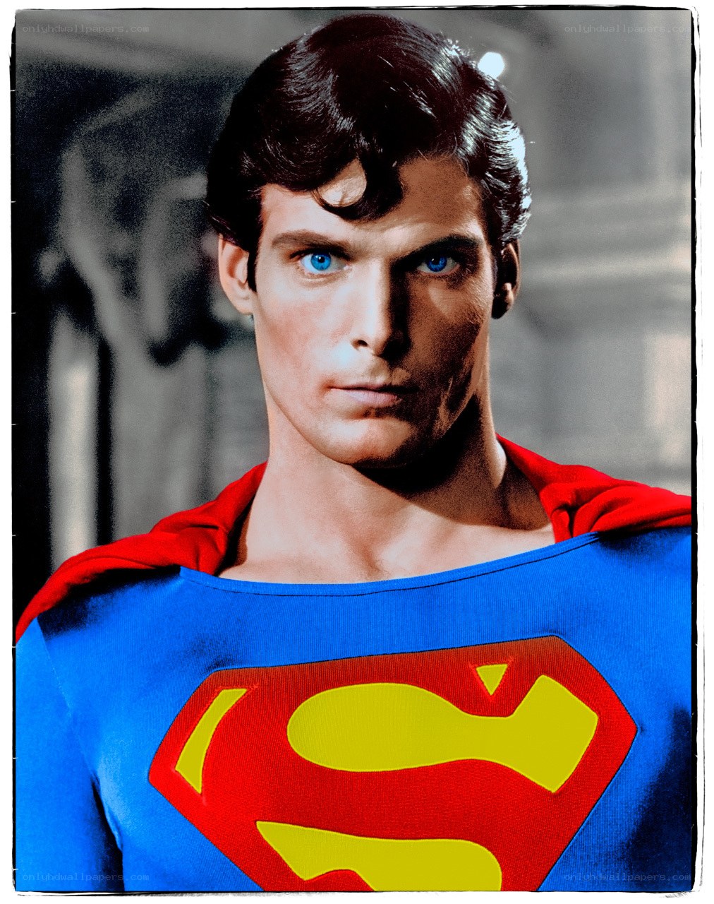 Superman in costume