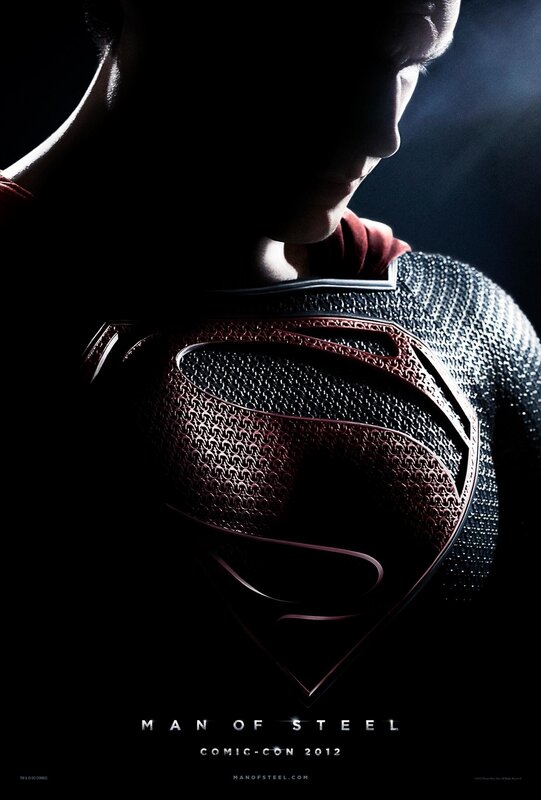 Superman in Costume — Black, Dramatic
