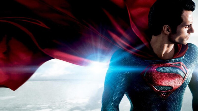 Superman in Costume — Blue, Dramatic, Photograph, Cape, Suit