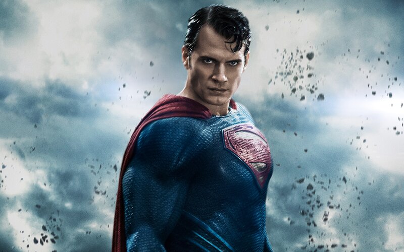 Superman in Costume — Blue, Dramatic, Photograph, Cape