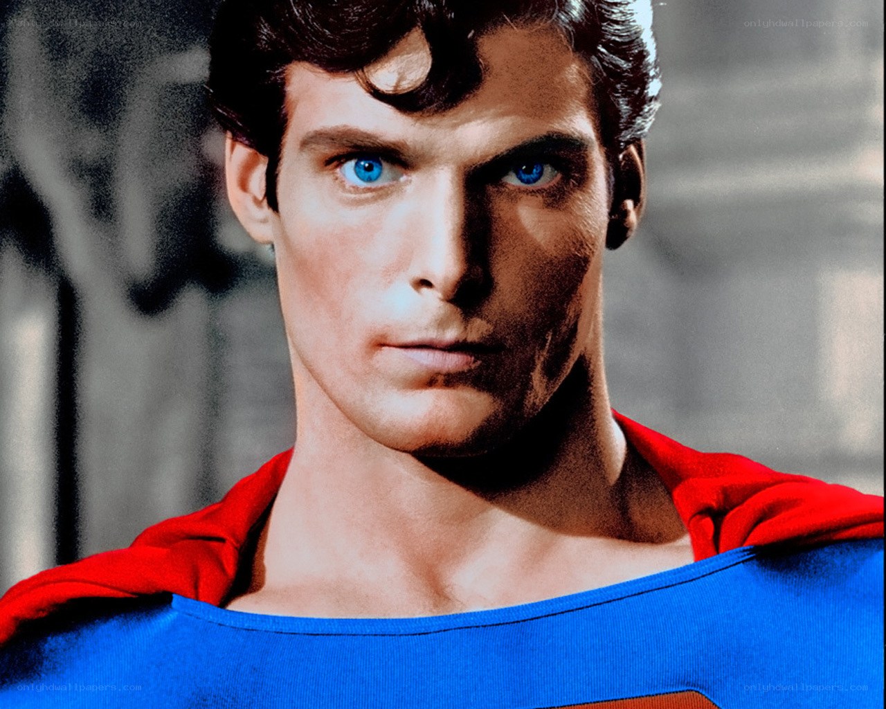 Superman in costume
