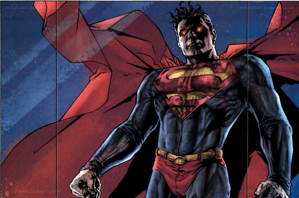 Superman in dark form