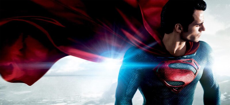 Superman in flight