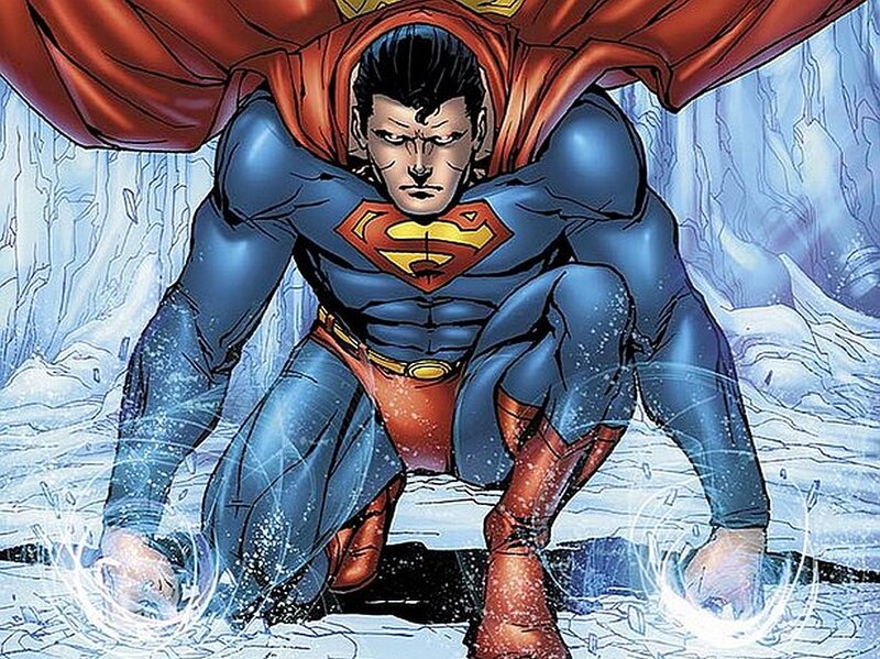 Superman in Ice