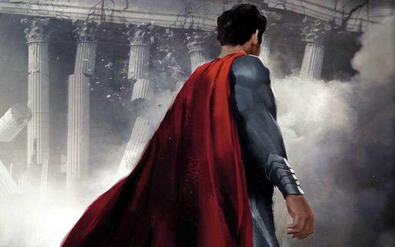 Superman in Ruins — Red