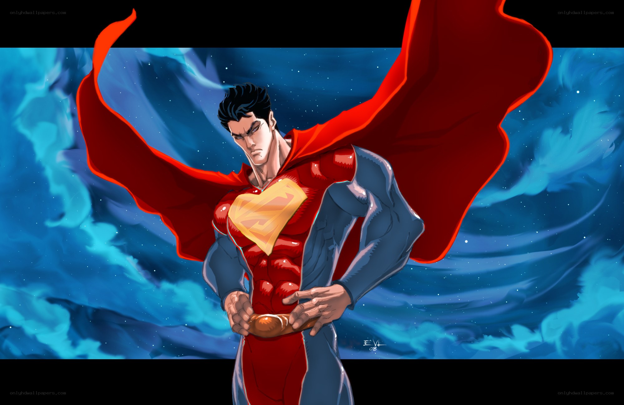 Superman in space