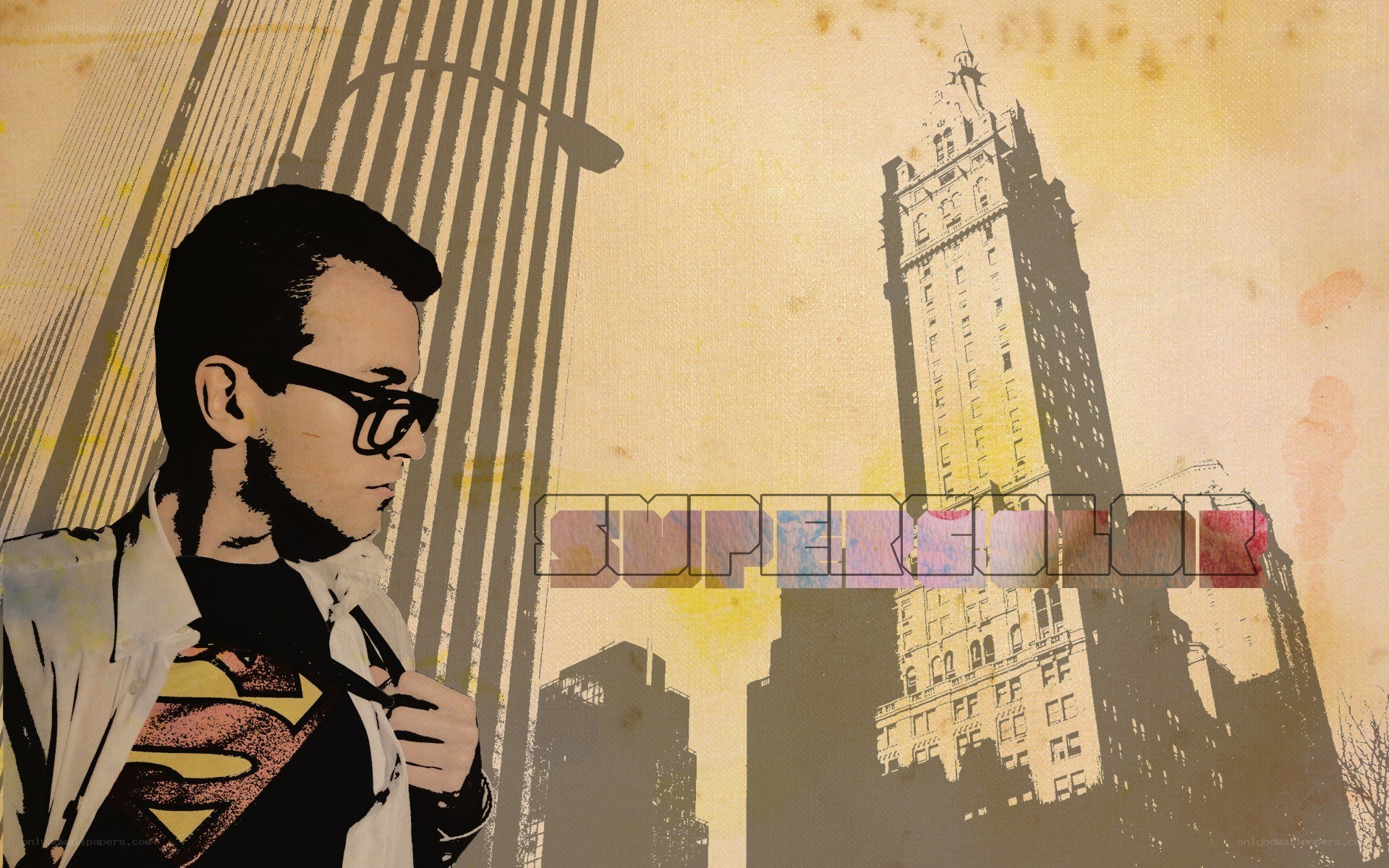 Superman in the city