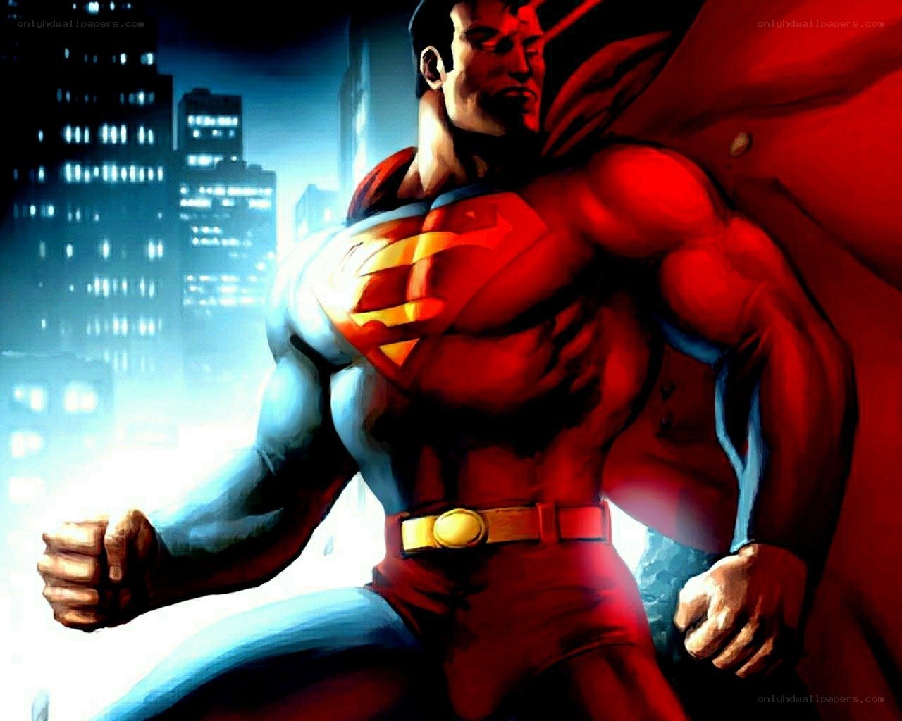 Superman in the city
