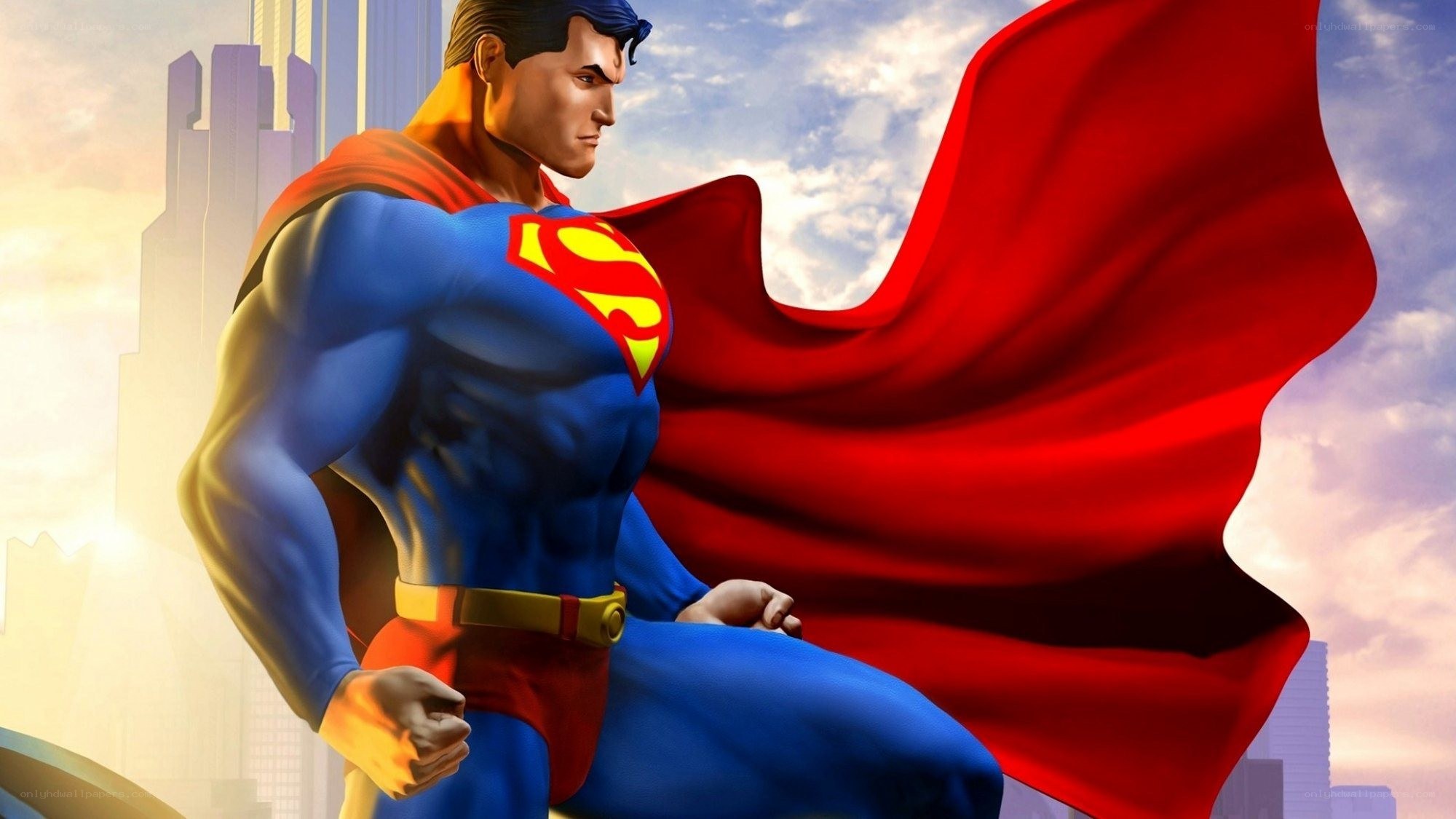 Superman in the city