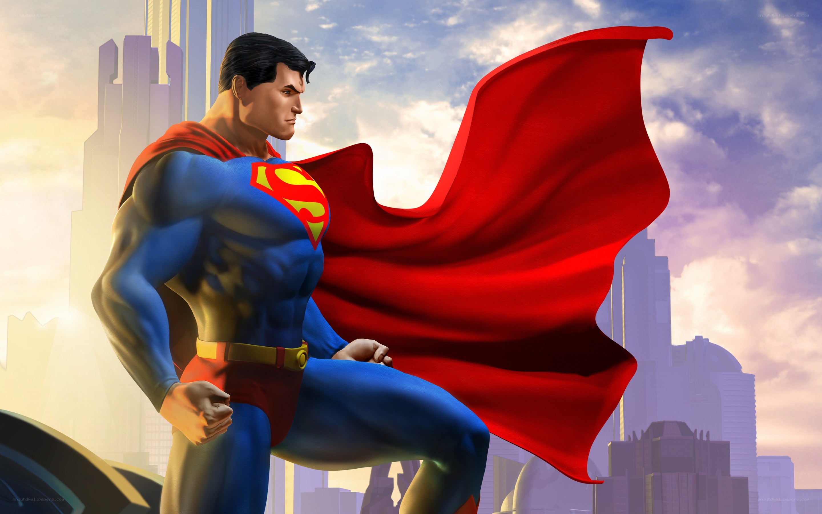 Superman in the city