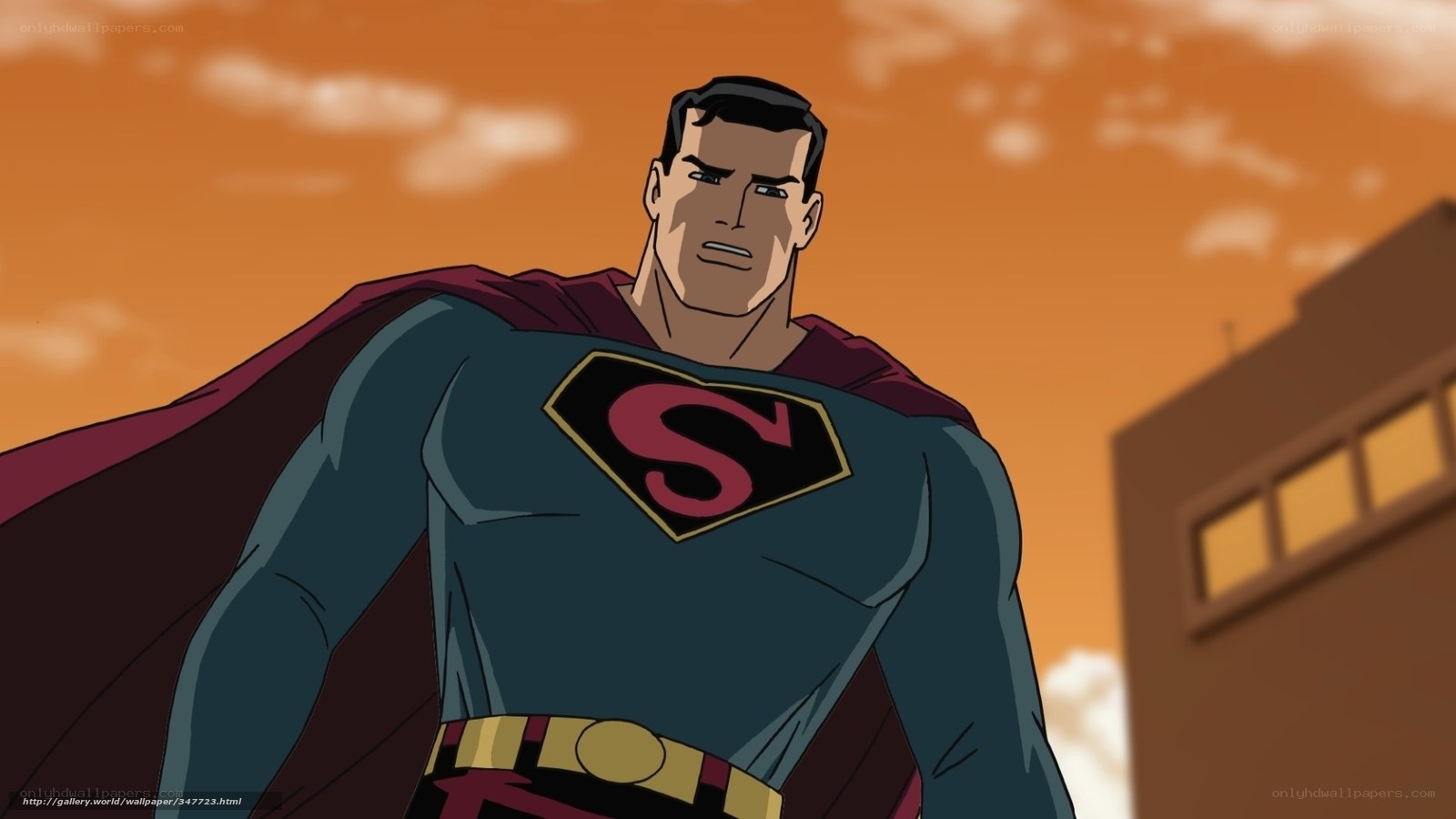 Superman in the city