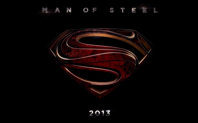 Superman Logo — Black, Dramatic