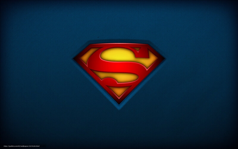 Superman Logo — Blue, Dramatic, Digital Art, Shield