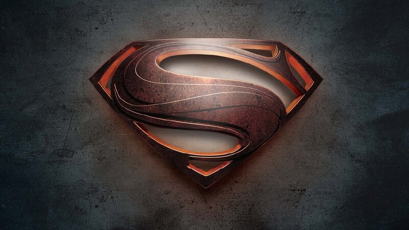 Superman Logo — Brown