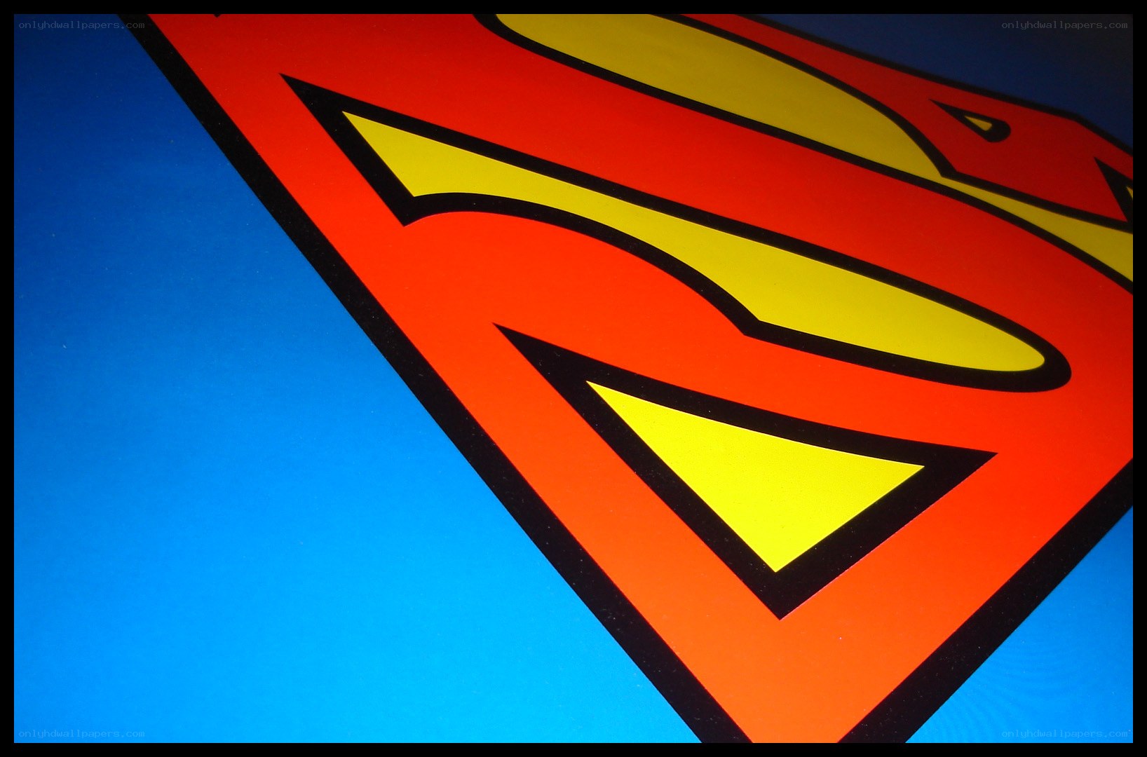 Superman logo close-up