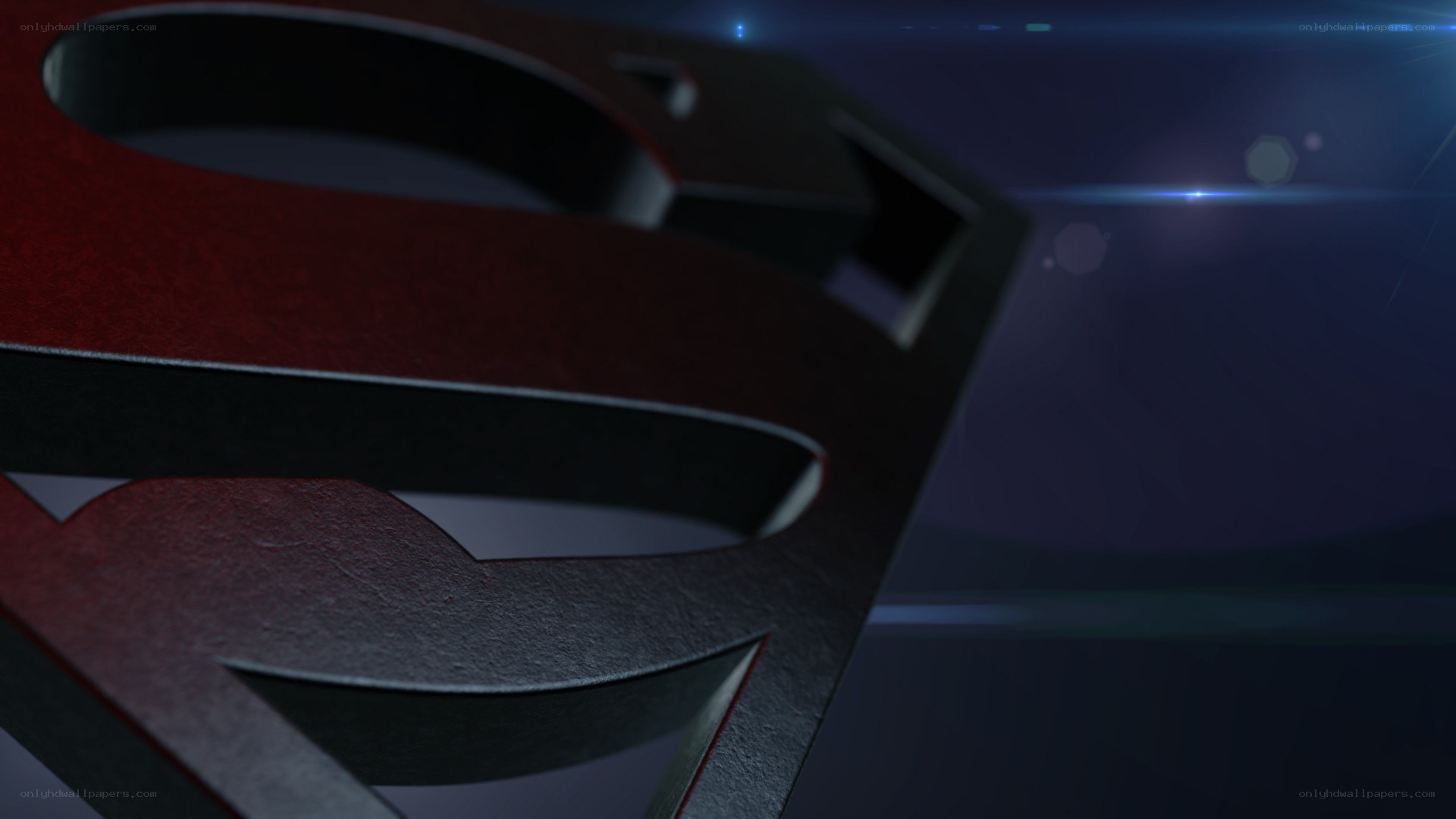 Superman logo close-up