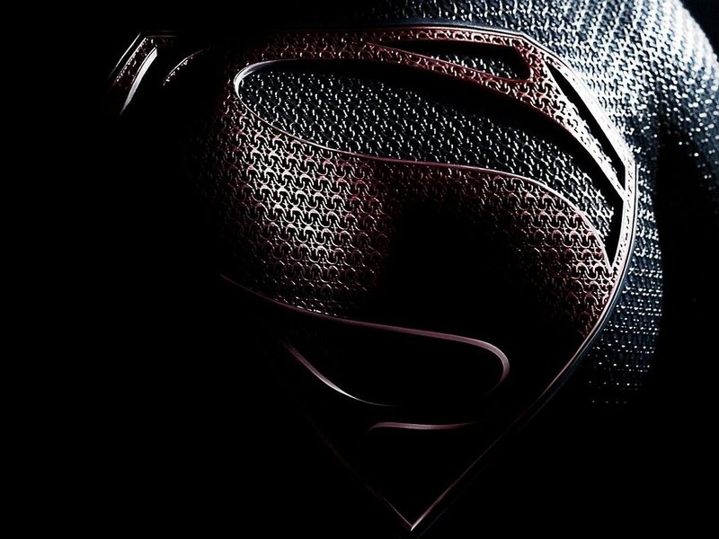 Superman Logo on Suit