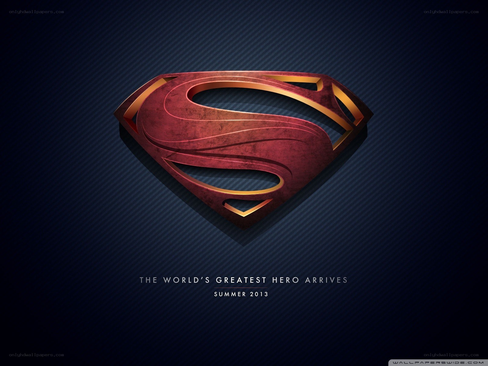 Superman logo wallpaper