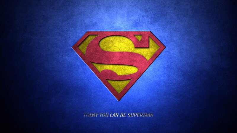 Superman logo wallpaper