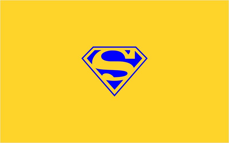 Superman Logo — Yellow