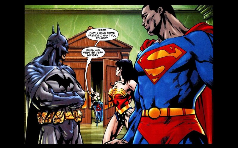 Superman meets Batman