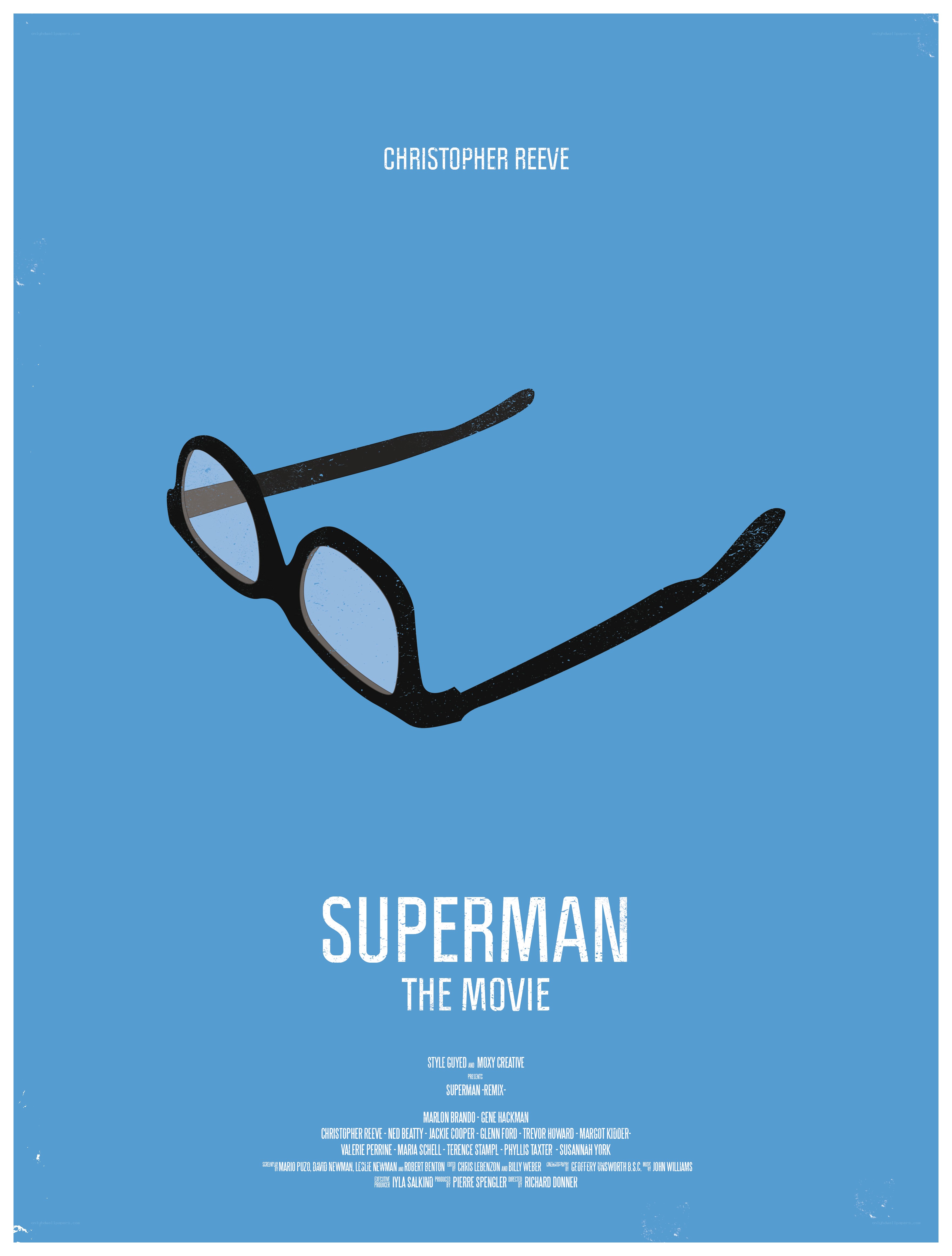 Superman movie poster