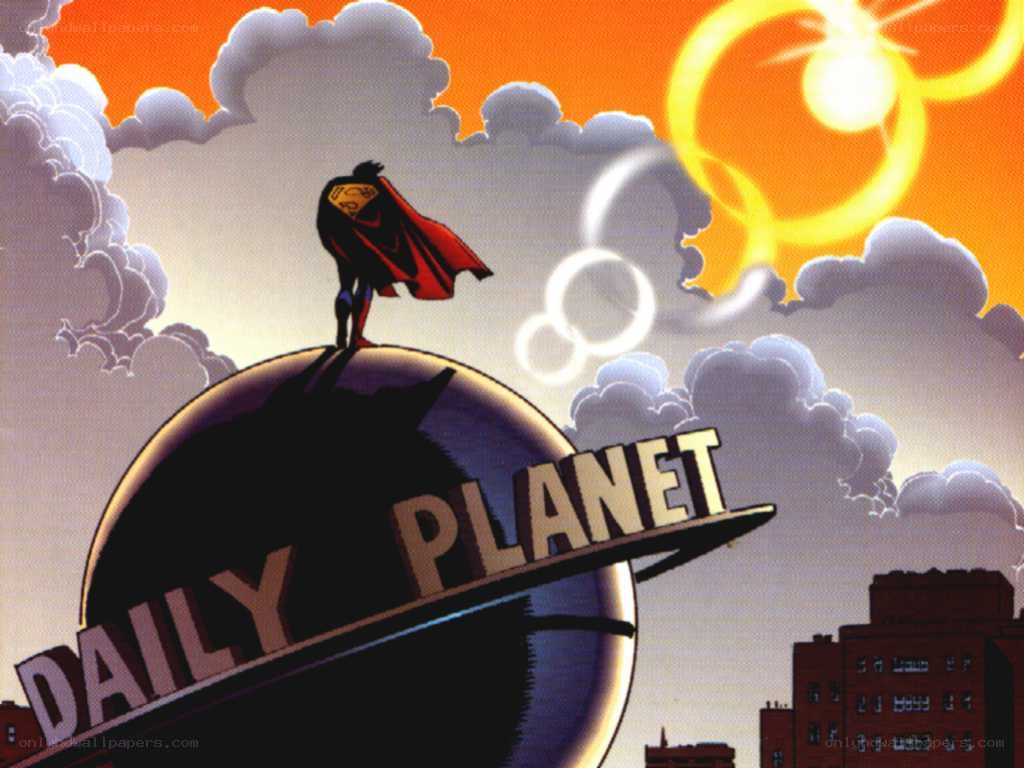 Superman on Daily Planet