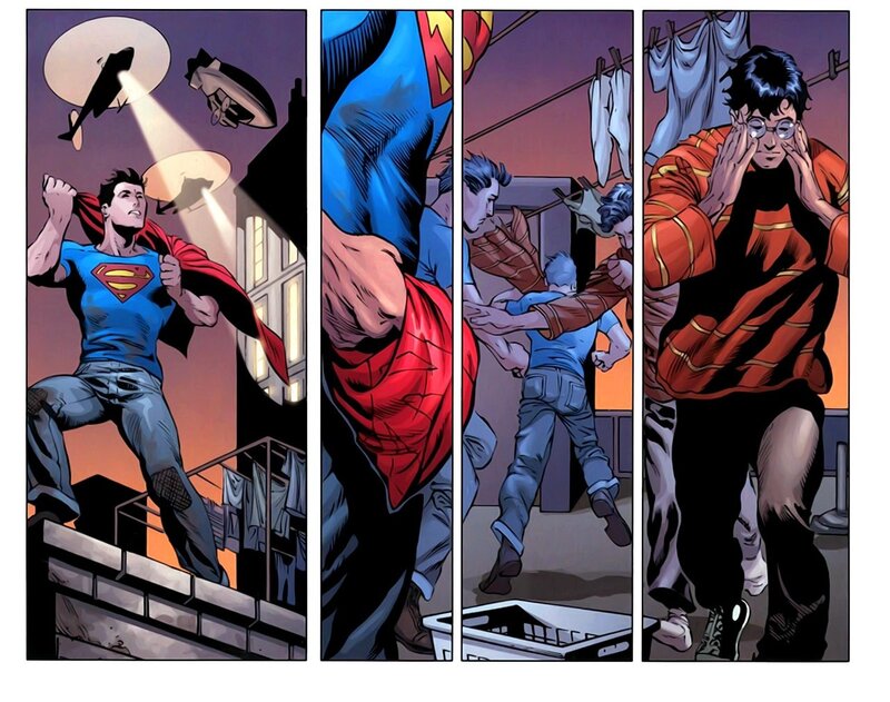 Superman on Rooftop