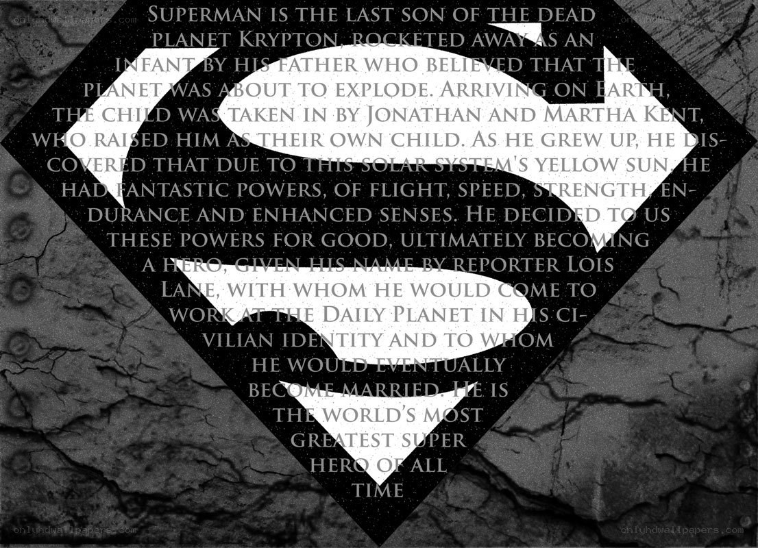 Superman origin story