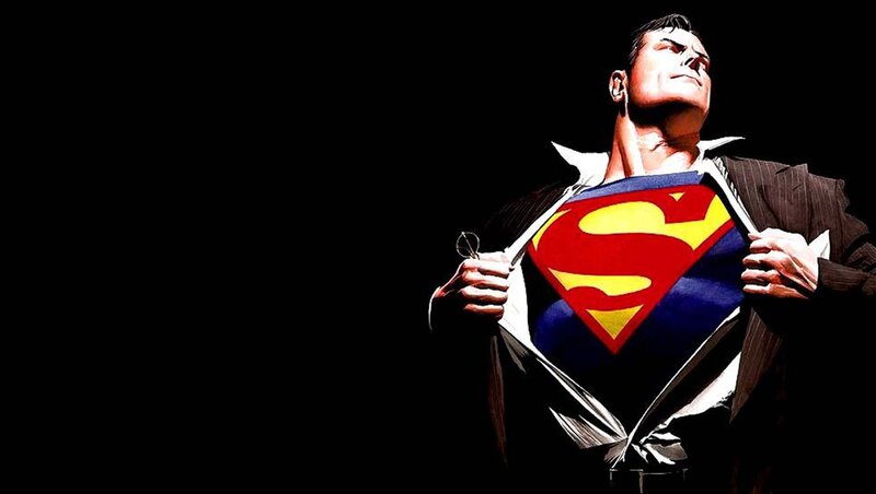 Superman Revealing Suit — Black