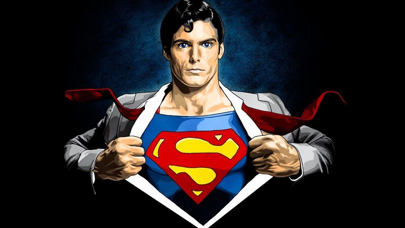 Superman Revealing Suit — Blue
