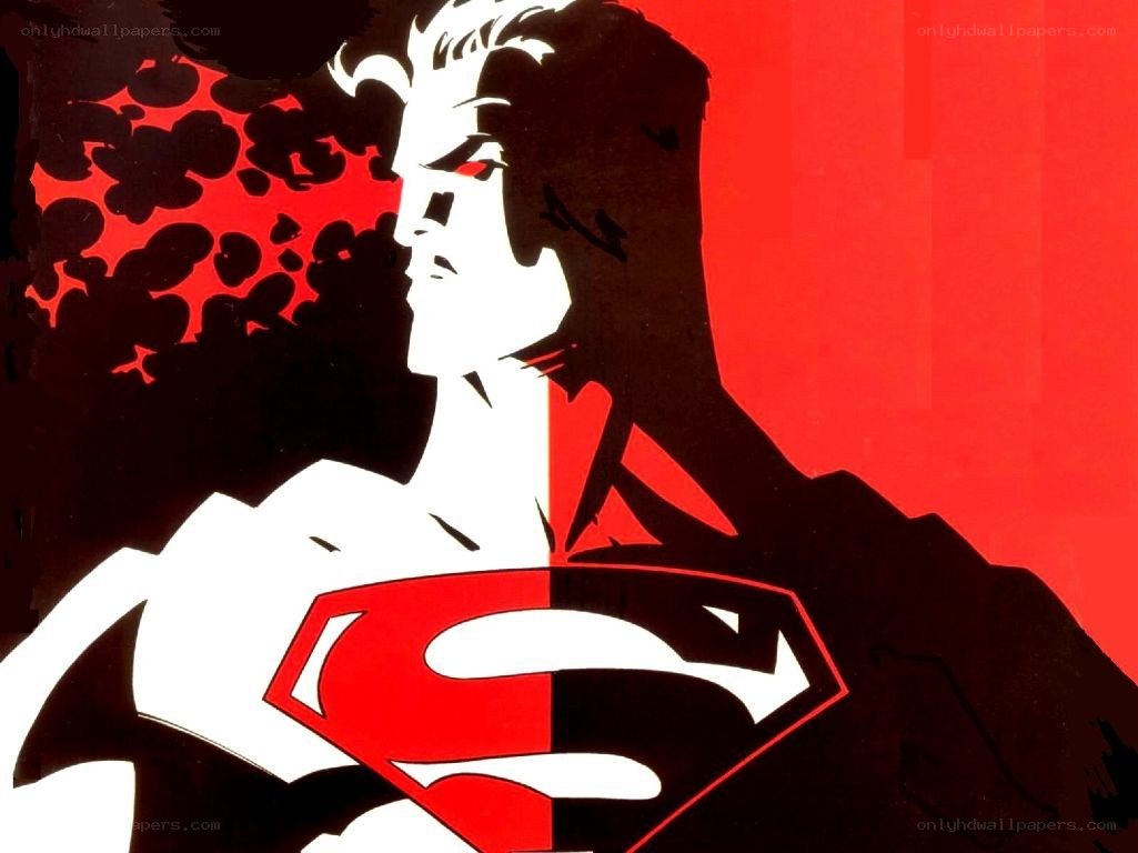 Superman silhouette art